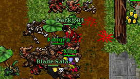 Darktxit on screen