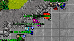 Lady Mandiinha on screen