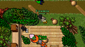 Foxmix on screen