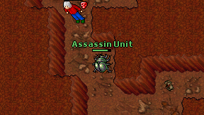 Assassin Unit on screen