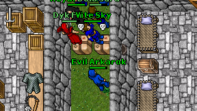 Evil Arkarok on screen