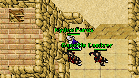 Nydex Farus on screen