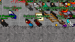 Hawk Armada on screen