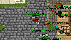 Lynix Storm on screen