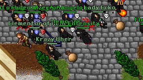 Krazy Uher on screen