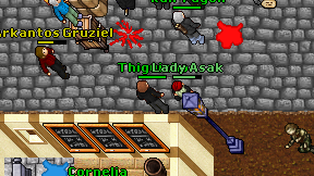 Lady Asak on screen