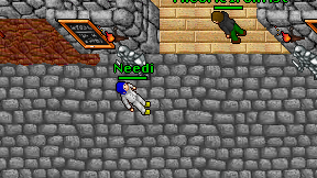Needi on screen