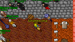 Grullercita on screen