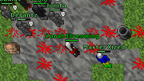 Zarah Elvenwing on screen