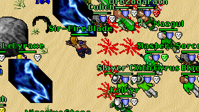 Sir-Fire Blade on screen