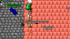 Harrison dragoon on screen