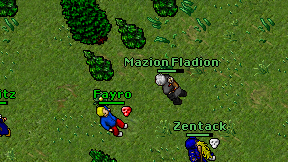 Mazion Fladion on screen