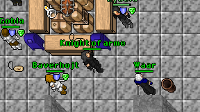 Knight of arme on screen