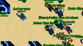 Asteruss on screen