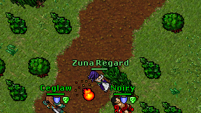 Zuna Regard on screen