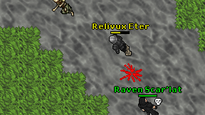 Relivux Eter on screen