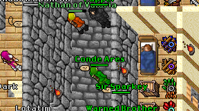 Conde Ares on screen