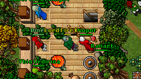Lord Fire Keeper on screen