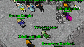 Xyrax Knight on screen