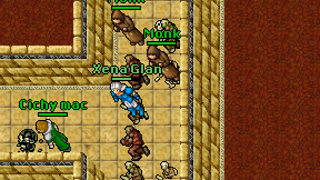 Xena Glan on screen
