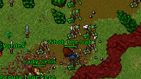 Shab The Nab on screen