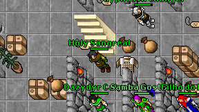 Holy Sangreal on screen