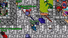 Zaxuh on screen