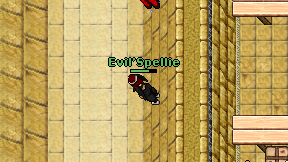 Evil'Spellie on screen