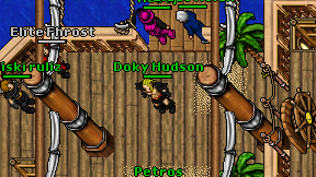 Doky Hudson on screen