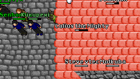 Calius the Mighty on screen