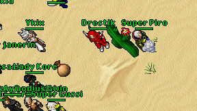 Drestik on screen