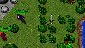 Azrakel on screen