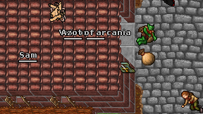 Azot of arcania on screen