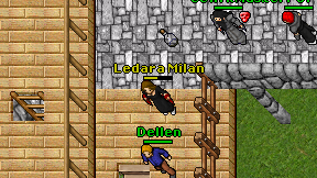 Ledara Milan on screen