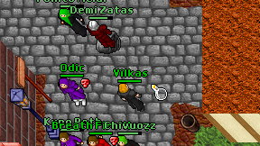 Vilkas on screen
