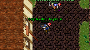 Sephyde Clayrus on screen