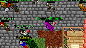 Lumpy Knight on screen
