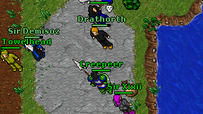 Creepeer on screen