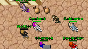 Gyotont on screen
