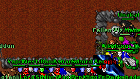 Fallen Wizard of Light on screen