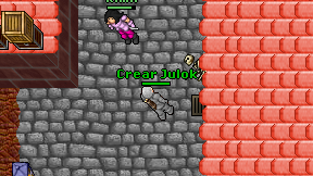 Crear Julok on screen