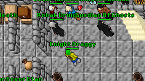 Knight Draggy on screen