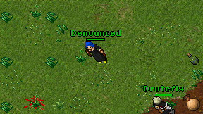 Denounced on screen