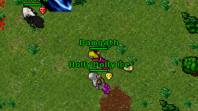 Damgath on screen