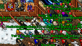 Panic Shot on screen