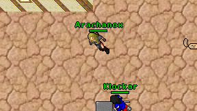 Arachanox on screen