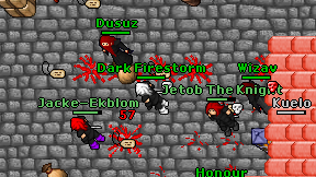 Dark Firestorm on screen