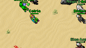 Celria on screen
