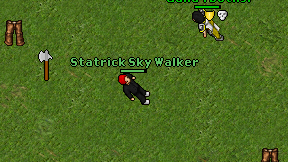 Statrick Sky Walker on screen