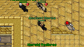 Ancient Horna on screen